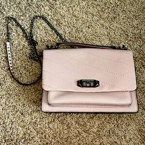 Blush colored Je T’Aime medium bag